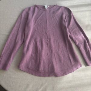 Carla Ferroni Pink 100% Wool Sweater M | Made in Italy Knit Top